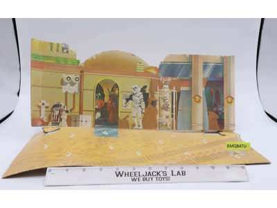 Cantina Adventure Cardboard Backdrop Playset Sears 1978 Kenner Action Figure