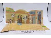 Cantina Adventure Cardboard Backdrop Playset Sears 1978 Kenner Action Figure