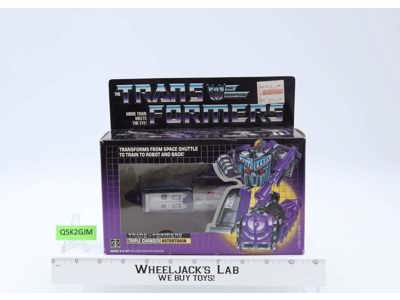 Astrotrain w/Box & Insert 100% Complete 1985 Vintage G1 Transformers Figure