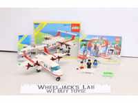 #6356 Med-Star Rescue Plane 100% Complete Legoland 1988 Town System