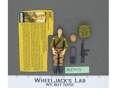 Duke Tiger Force V2 100% Complete G.I. Joe 1988 Hasbro Vintage Action Figure