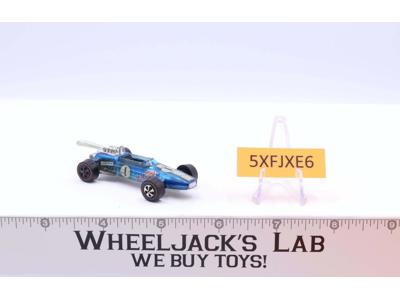 Brabham-Repco F-1 Blue 1969 Hot Wheels Mattel Vintage Redline RL