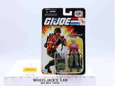 SGT. Bazooka GI Joe Cartoon Series 25th Anniv 2008 Hasbro Figure NEW MOSC SEALED