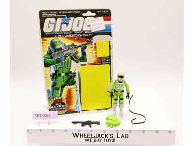 Sci-Fi V1 100% Complete W/ Cardback G.I. Joe 1986 Hasbro Vintage Action Figure
