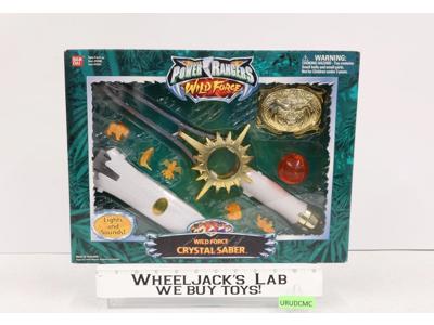 Wild Force Crystal Saber 100% Complete Power Rangers Wild Force 2002 Bandai