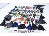 Lot of 23 Batman DC Superheroes Villains ToyBiz Kenner Figures + Accessories