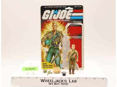 Duke V1 100% Complete W/ Cardback G.I. Joe 1983 Hasbro Vintage Action Figure