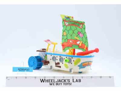 Leo's Jolly Turtle Tubboat 100% Complete TMNT 1991 Playmates Vehicle