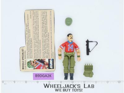 Bazooka V1 100% Complete G.I. Joe 1985 Hasbro Vintage Action Figure