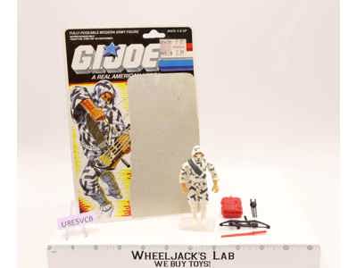 Storm Shadow V2 100% Complete W/Cardback G.I. Joe 1988 Hasbro Vintage Figure