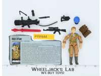 Red Star V1 100% Complete G.I. Joe 1991 Hasbro Vintage Action Figure