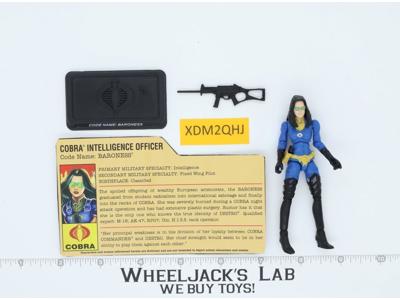 Baroness V10 100% Complete 25th Anniversary G.I. Joe 2008 Hasbro Action Figure