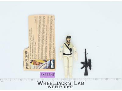 Frostbite V1 100% Complete G.I Joe 1985 Hasbro Vintage Action Figure