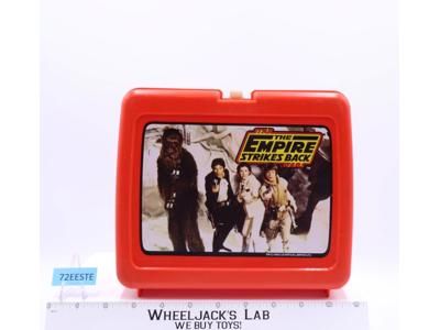 Luke Leia Han Chewbacca Star Wars ESB 1980 Thermos Plastic Lunchbox