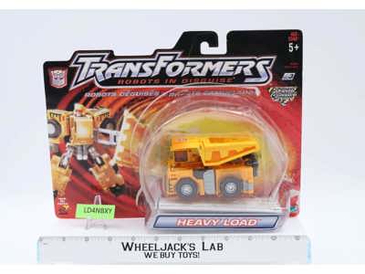 Heavy Load 100% Complete Transformers Robots in Disguise 2001 Hasbro Figure