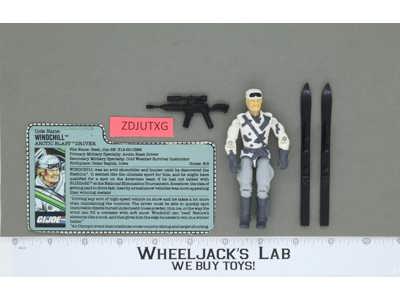 Windchill V1 100% Complete G.I. Joe 1988 Hasbro Vintage Action Figure