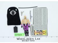 Dr. Mindbender V1 100% Complete G.I. Joe 1986 Hasbro Vintage Action Figure