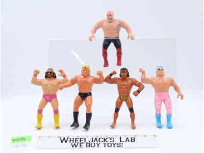 Lot of 5 1980's WWF LJN Titan Sports 8" Vintage Wrestling Action Figures
