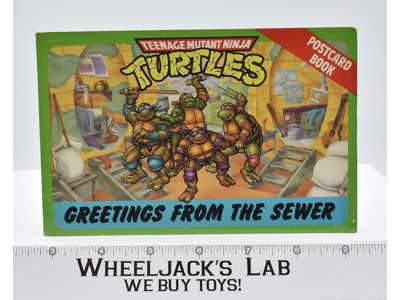 Postcard Book Teenage Mutant Ninja Turtles 1990 Mirage Studios Random House
