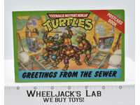 Postcard Book Teenage Mutant Ninja Turtles 1990 Mirage Studios Random House