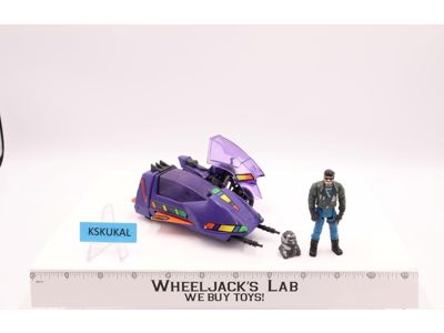 Piranha W/ Sly Rax 100% Complete M.A.S.K. 1985 Kenner Action Figure Vehicle