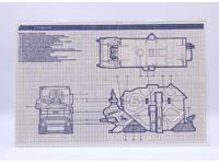 Mobile Command Center 1987 ORIGINAL Instructions / Blueprints G.I. Joe Hasbro
