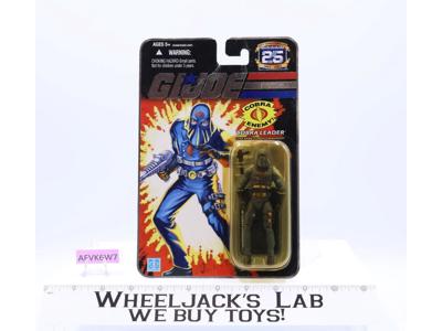 Cobra Commander 2007 G.I. Joe 25th Anniversary Sealed MOSC NEW Hasbro Action