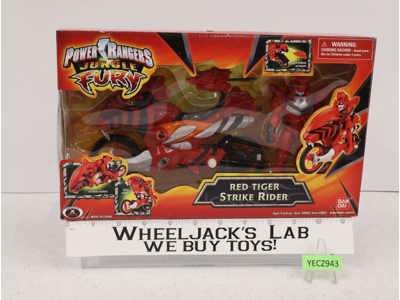 Red Tiger Strike Rider Complete Power Rangers Jungle Fury 2008 Bandai Vehicle