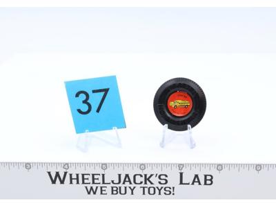 School Bus BUTTON W/TAB 1970 Hot Wheels Mattel Vintage Redline Plastic