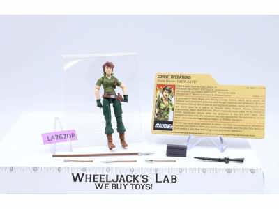 Lady Jaye v8 100% Complete GI Joe 25th Anniv. Box Set Excl. 2008 Hasbro Figure