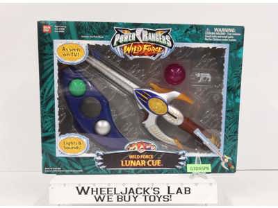 Wild Force Lunar Cue 100% Complete Power Rangers Wild Force 2002 Bandai