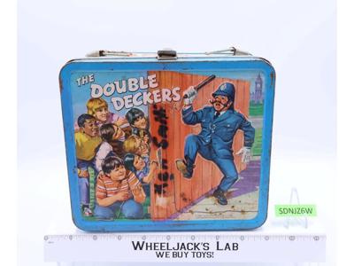 The Double Deckers Metal Lunchbox NO THERMOS 1970 Aladdin Vintage