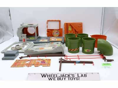 Sewer Lair Teenage Mutant Ninja Turtles 1989 Playmates Action Figure Playset