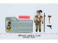 Zanzibar V1 100% Complete G.I. Joe 1987 Hasbro Vintage Action Figure