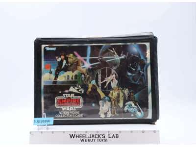 Star Wars Vinyl Collector's Case W/ Stickers 1977 Kenner Carry Case