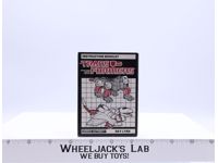 Sky Lynx Action Figure Instruction Manual 1986 Hasbro G1 Transformers