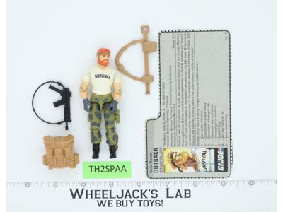 Outback V1 100% Complete G.I. Joe 1987 Hasbro Vintage Action Figure