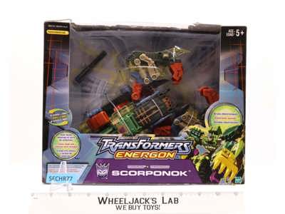 Scorponok Transformers Energon Robots in Disguise 2003 Hasbro NEW MISB SEALED