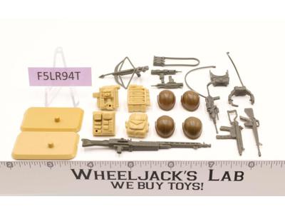 Lot Battle Gear Accessory Pack 1 Set 15 1984 Weapons G.I. Joe Vintage