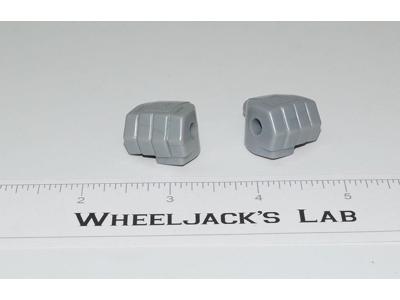 Bruticus Onslaught GRAY Fists Hands Pair 1986 Vintage Hasbro G1 Transformers
