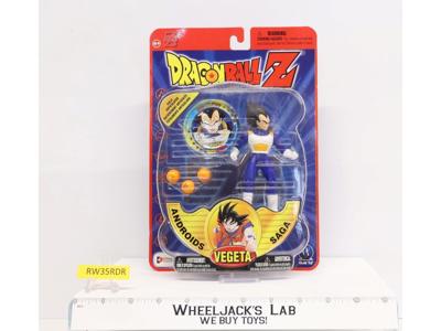 Vegeta Androids Saga Dragon Ball Z 2000 Irwin Toys NEW MOSC SEALED