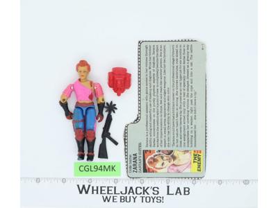 Zarana V1 100% Complete G.I. Joe 1986 Hasbro Vintage Action Figure