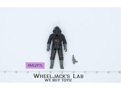 Tie Fighter Pilot 100% Complete Star Wars ESB 1982 Kenner Figure NO REPRO