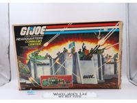 Headquarters Command Center 100% Complete W/Box GI Joe 1983 Hasbro Playset