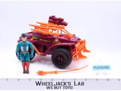 Crimson Cruiser W/M. Bison Complete GI Joe Street Fighter 1993 Hasbro Vehicle