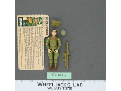 Zap V1.5 Swivel Arms 100% Complete G.I. Joe 1983 Hasbro Vintage Action Figure