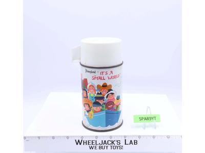 It's a Small World Disneyland Metal Thermos 1964 Aladdin Industries Vintage