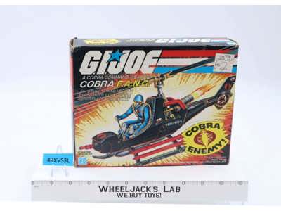 Cobra F.A.N.G. 100% Complete w/ Box GI Joe 1983 Hasbro Action Figure Vehicle