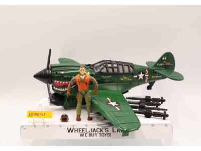 P-40 Warhawk W/ Sgt. Savage Complete GI Joe 1994 Hasbro Action Figure Vehicle