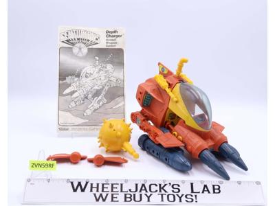 Depth Charger 100% Complete Centurions 1986 Kenner Action Figure Vehicle